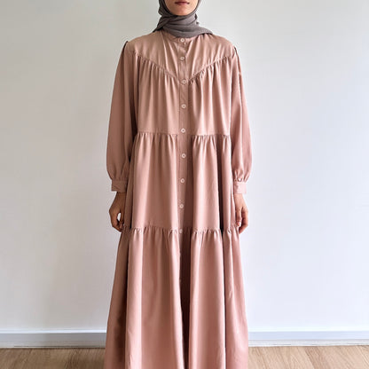 Stella tiered maxi dress