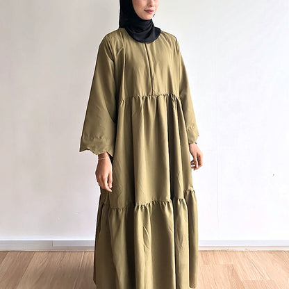 Aurelia Gathered Maxi Dress