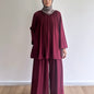 Haven ribbed raglan co-ord