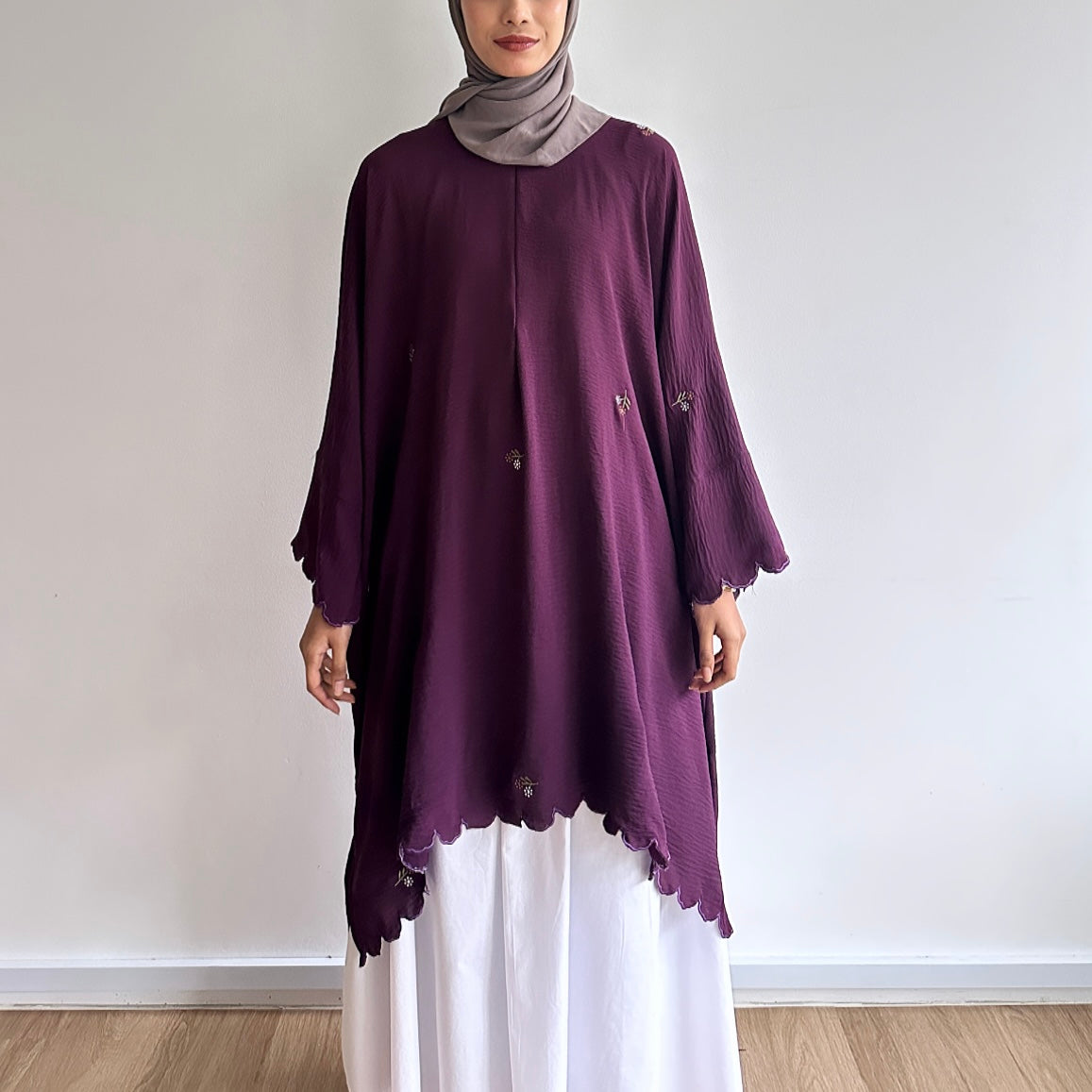 Amara scallop midi