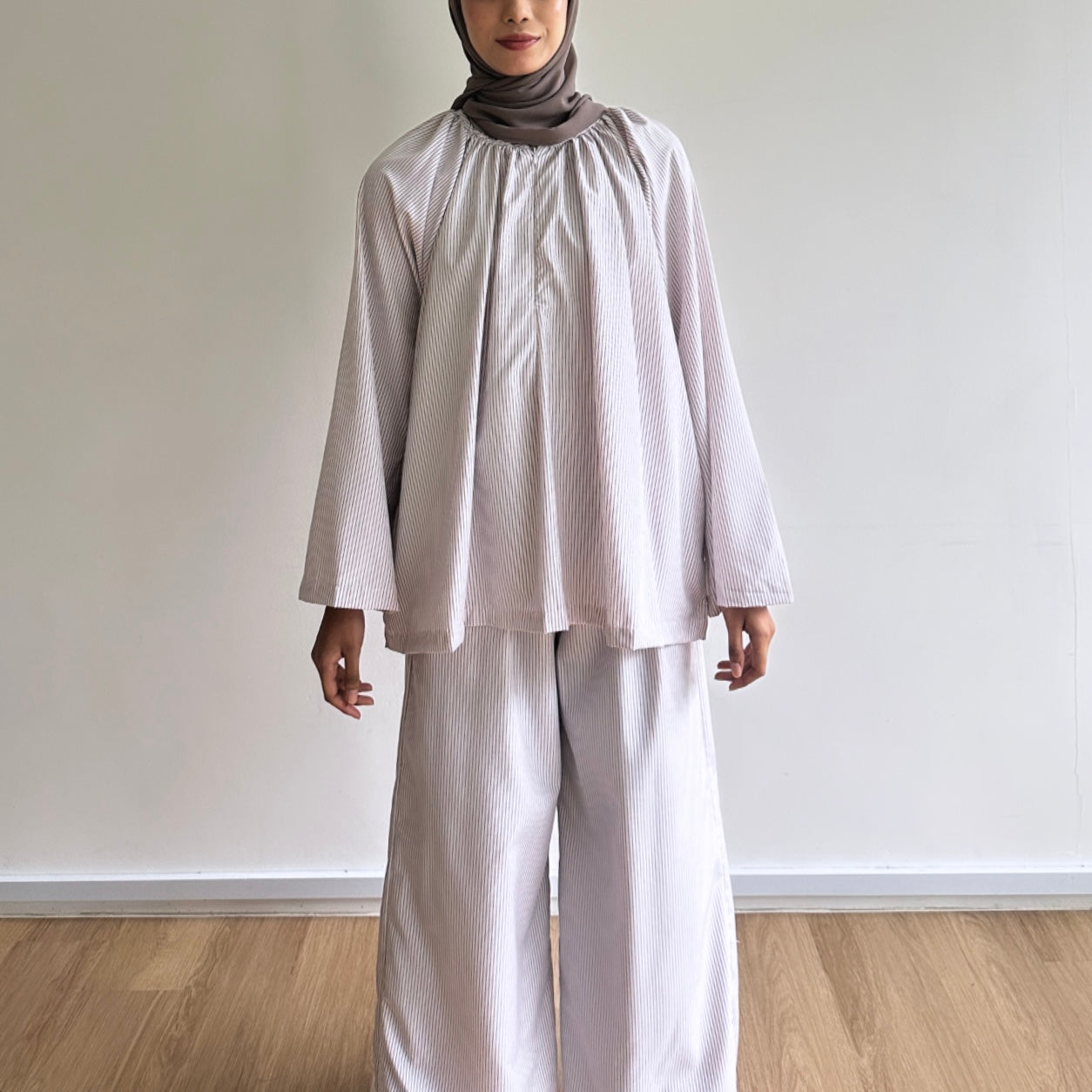 Clara Raglan Stripe Pants Set