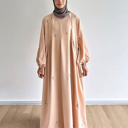 Camellia Side Gathered Dress