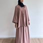 Naia stripe skirt set