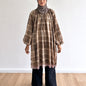 Mara Plaid Lace Hem Tunic