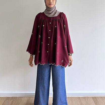 Nia sulam blouse