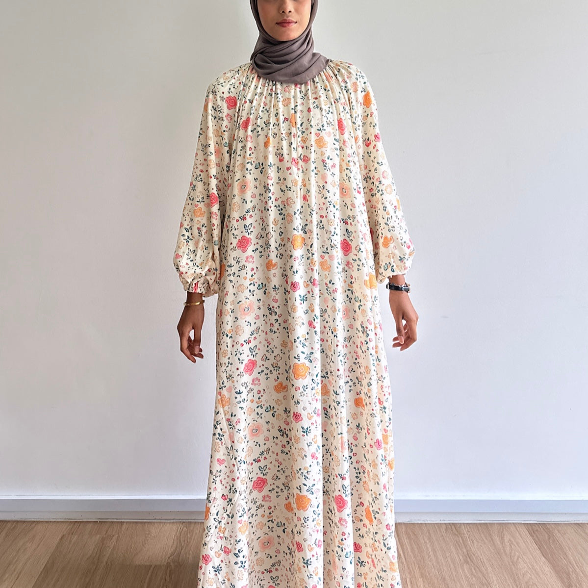 Amaya floral maxi dress