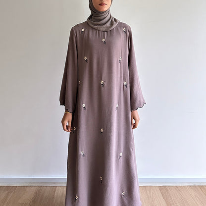 Anita floral sulam dress