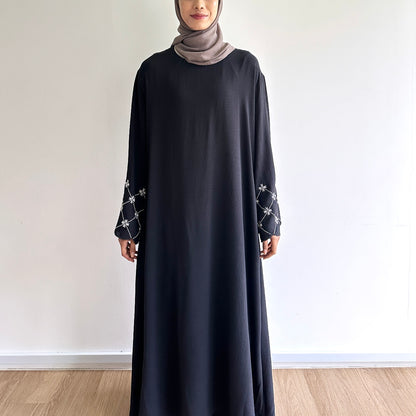 Yuna floral abaya