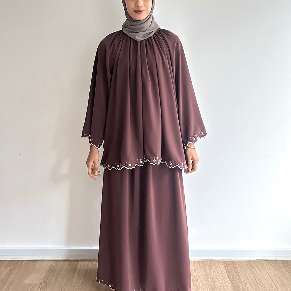 Naya raglan skirt set