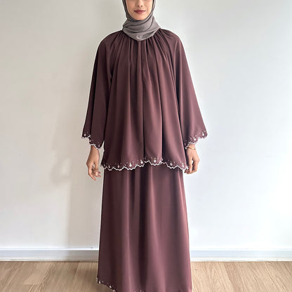 Naya raglan skirt set