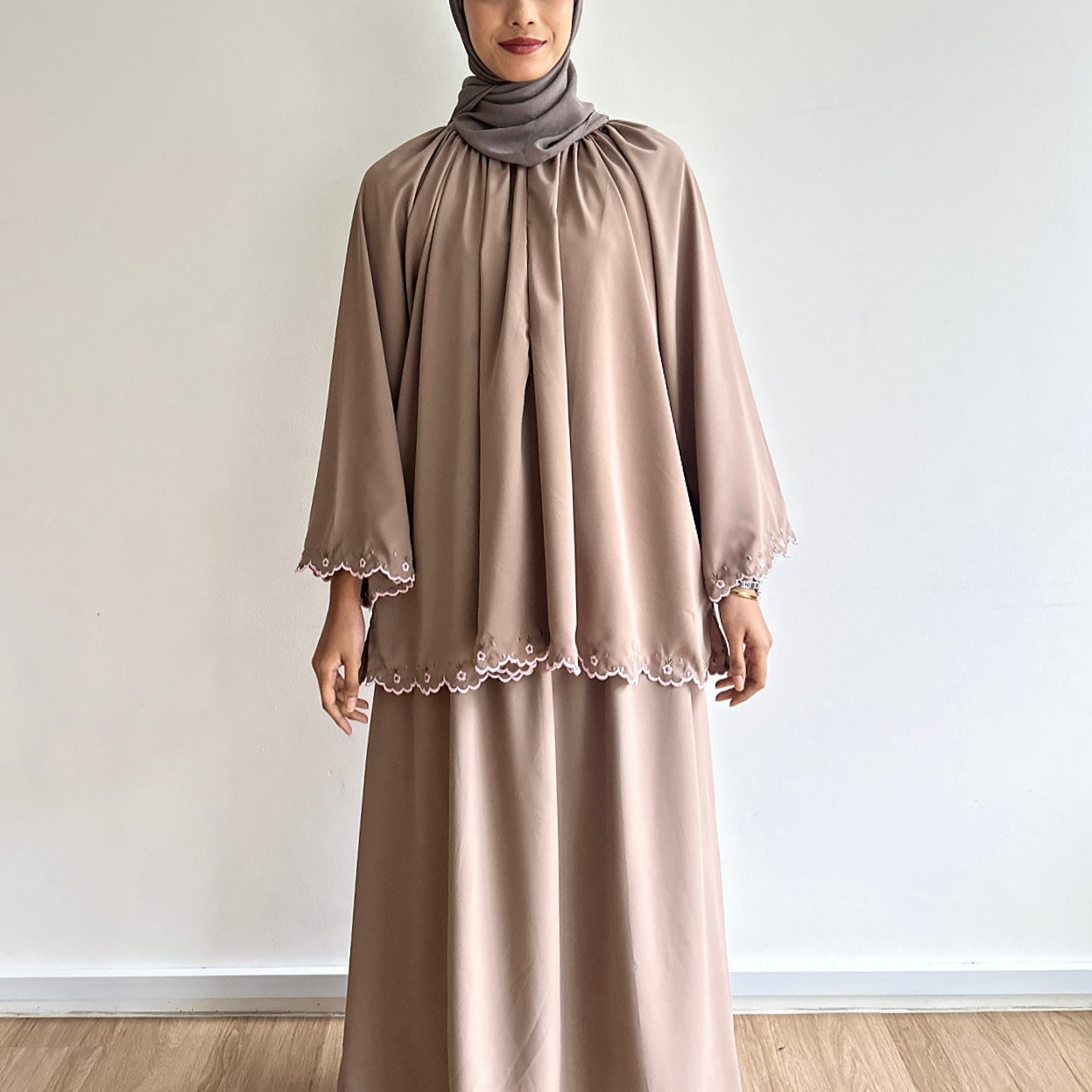 Naya raglan skirt set