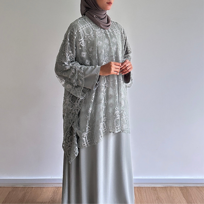 Melur lace dress set