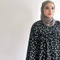 Anna floral puffy sleeve blouse