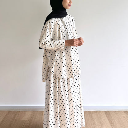Matilda polka dot skirt set