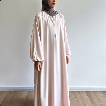 Alia puffy sleeve maxi dress