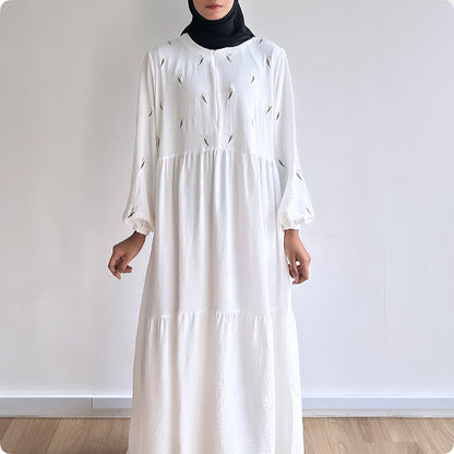 Della embroidered floral dress