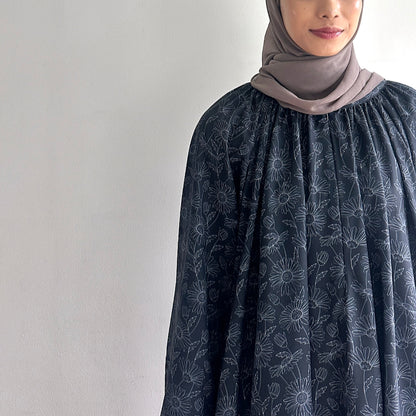 Liora scallop floral blouse