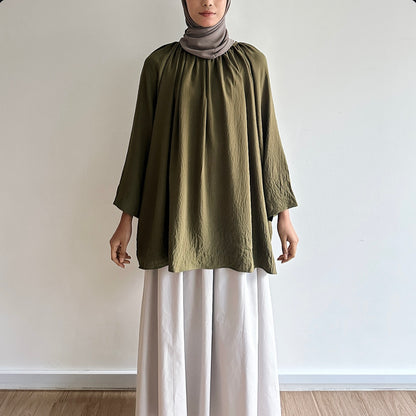 Mila basic raglan blouse