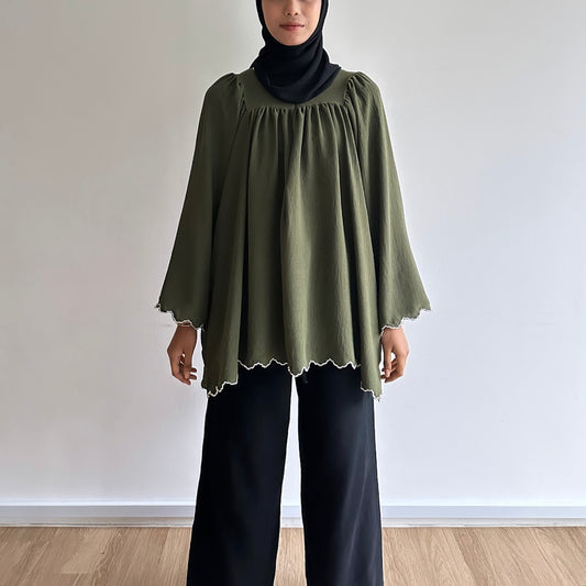 Tia sulam blouse