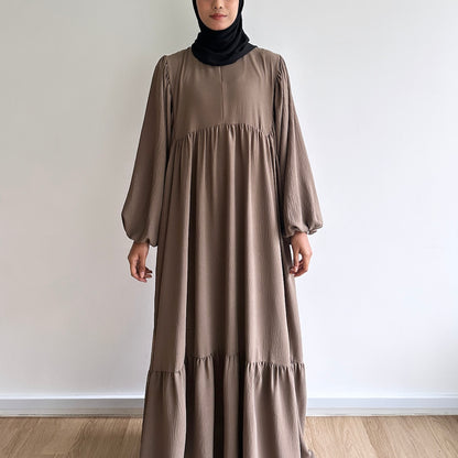 Talia balloon sleeve dress