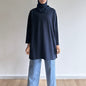 Ella long side button blouse