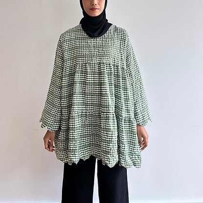 Elie gingham tunic