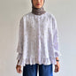 Gwen floral ruffle blouse