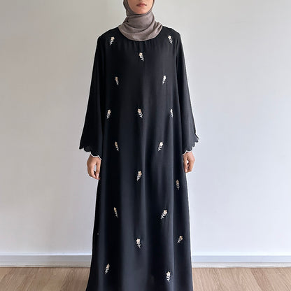 Anita floral sulam dress