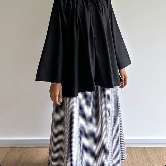Kaia gingham skirt