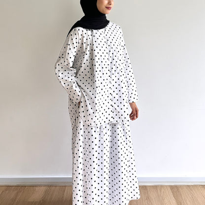 Matilda polka dot skirt set
