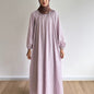 Gina gingham maxi dress