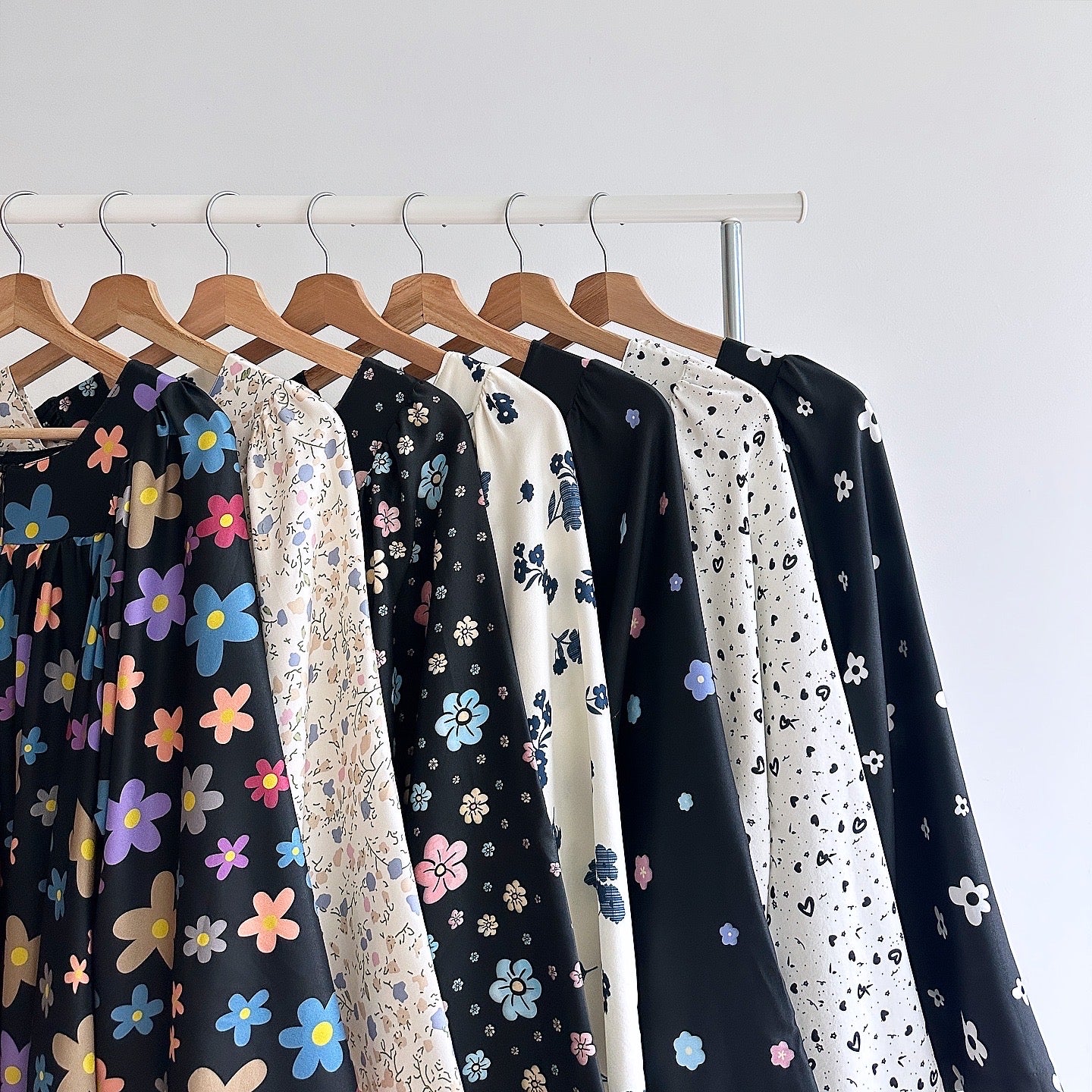 Leora floral maxi dress