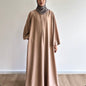 Alia puffy sleeve maxi dress