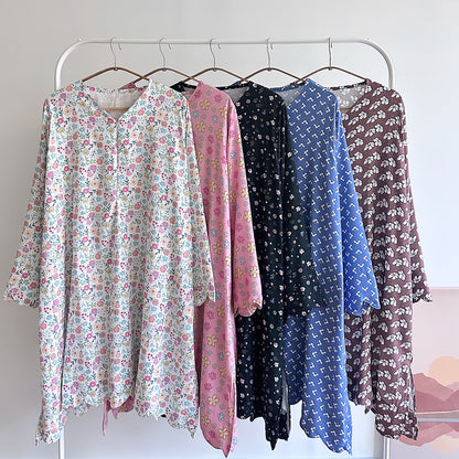 Mel floral printed tunic