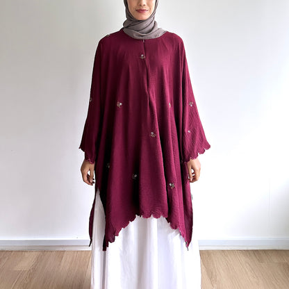 Amara scallop midi