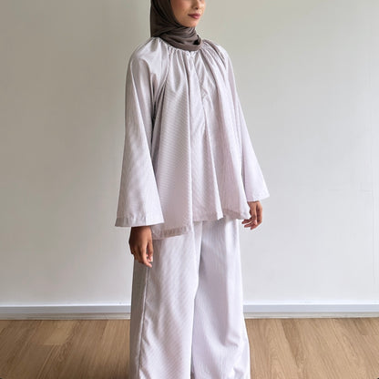 Clara Raglan Stripe Pants Set