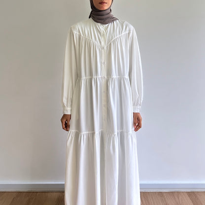 Stella tiered maxi dress