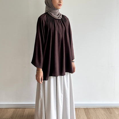 Mila basic raglan blouse