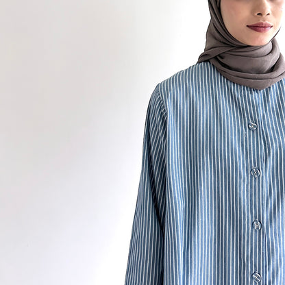 Quinn striped linen pants set