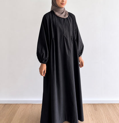 Audrey Gathered Classic Dress