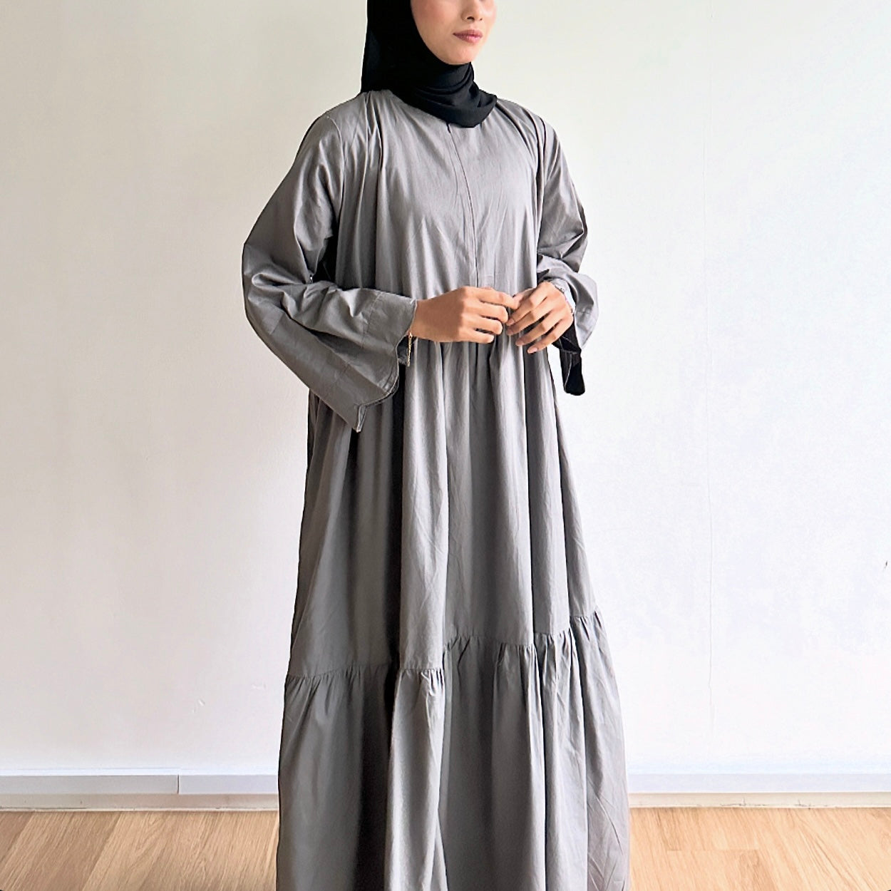 Aurelia Gathered Maxi Dress