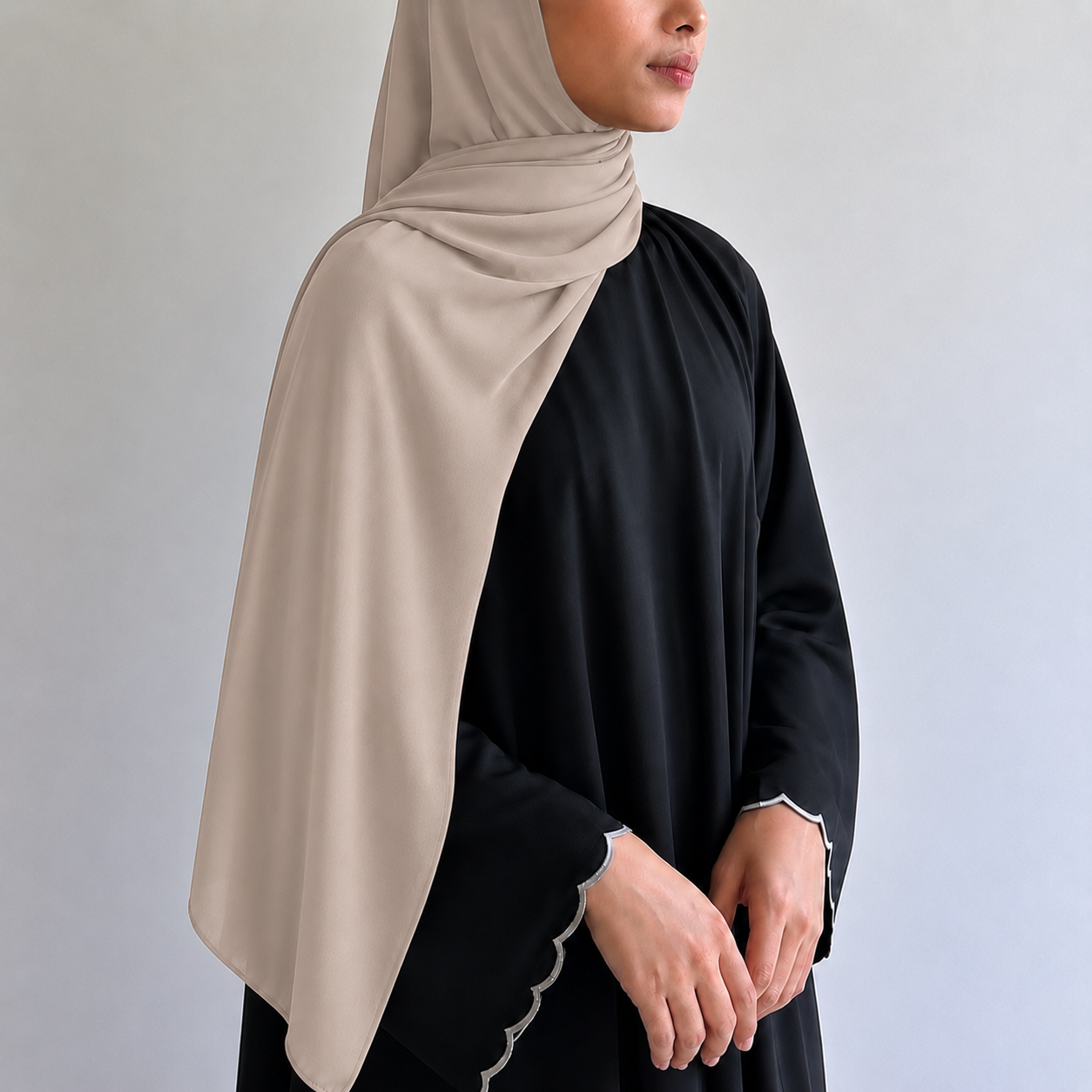 Safa Classic Heavy Chiffon Shawl