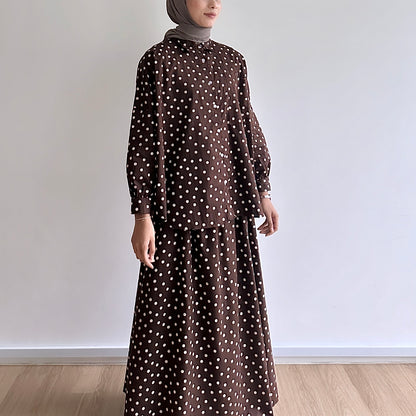 Matilda Polka Dot Skirt Set