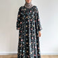 Leora floral maxi dress