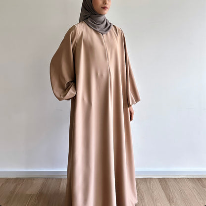 Alia puffy sleeve maxi dress