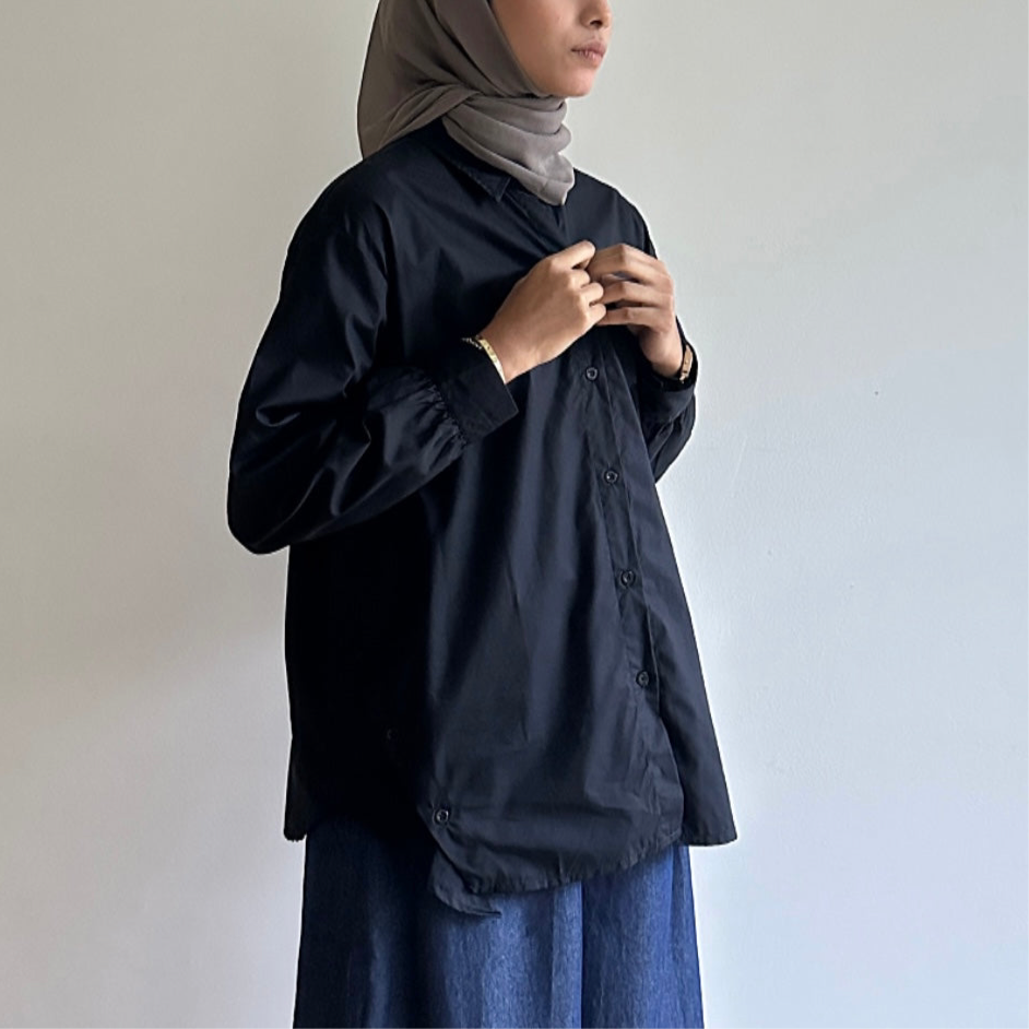 Estelle cotton oversized shirt