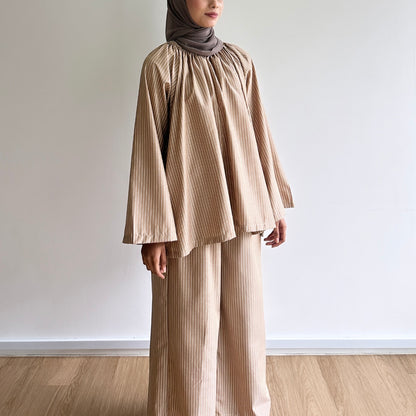 Clara Raglan Stripe Pants Set