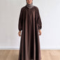 Audrey Gathered Classic Dress
