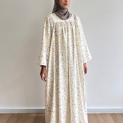 Leora floral maxi dress