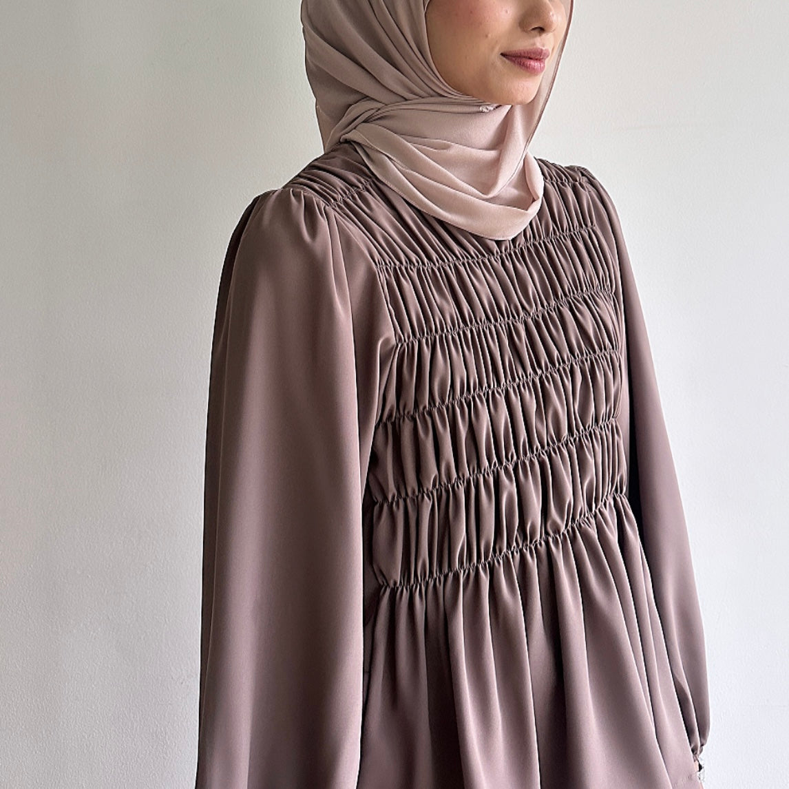 Evelyn Smocked Blouse